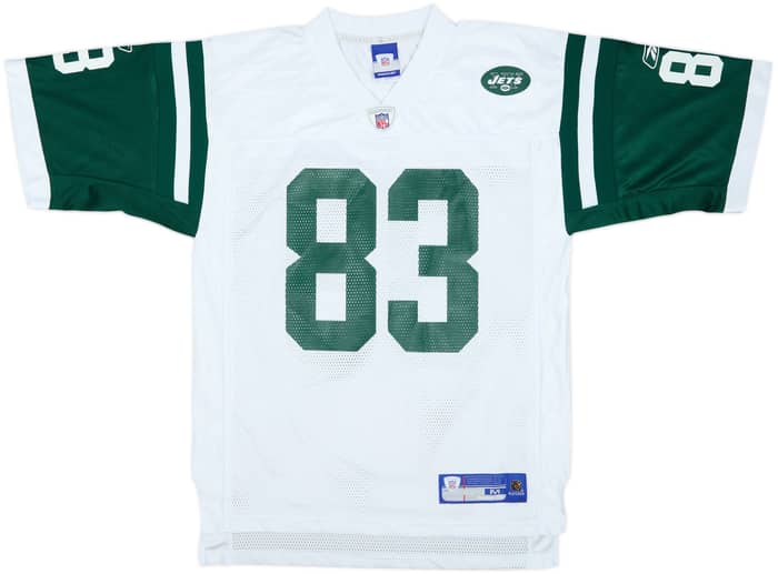 2004 New York Jets Moss #83 Reebok On Field Away Jersey - 9/10 - (M)