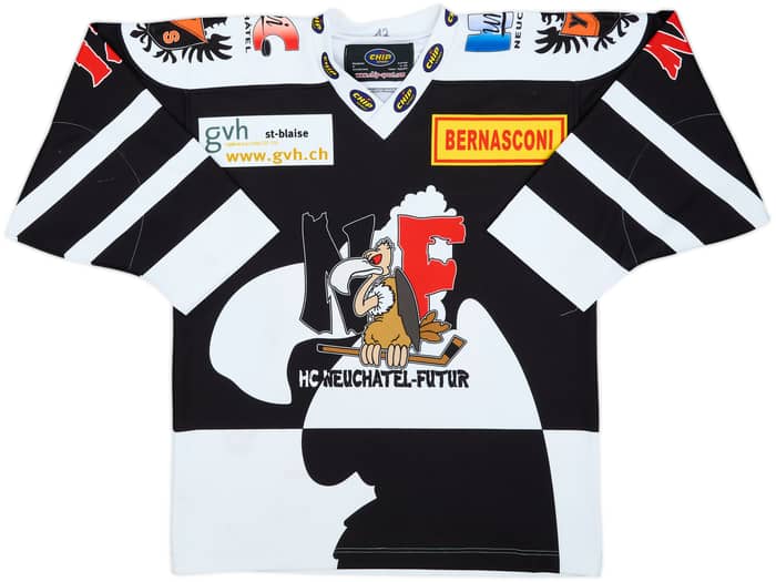 2000s HC Neuchatel-Futur #12 Chip Sport Home Jersey - 5/10 - (M)