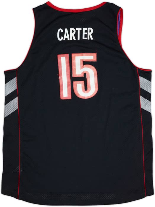 2000-03 Toronto Raptors Carter #15 Nike Swingman Away Jersey - 5/10 - (XXL)