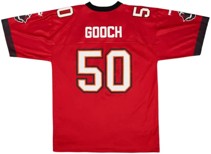1998-01 Tampa Bay Buccaneers Gooch #50 Puma Home Jersey - 7/10 - (L)