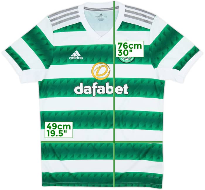 2022-23 Celtic Home Shirt - 9/10 - (M)