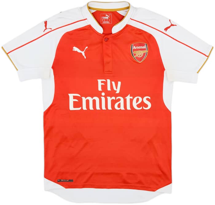 2015-16 Arsenal Home Shirt Arteta #8 - 5/10 - (S)