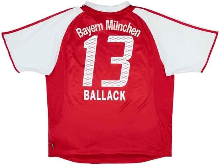 2003-04 Bayern Munich Home Shirt Ballack #13 - 5/10 - (XXL)