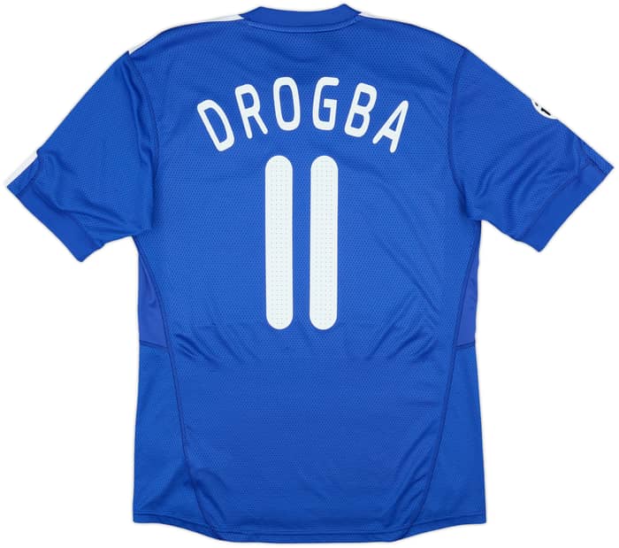 2009-10 Chelsea Home Shirt Drogba #11 - 8/10 - (L)