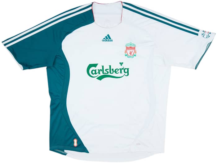 2006-07 Liverpool Third Shirt Gerrard #8 - 6/10 - (XL)