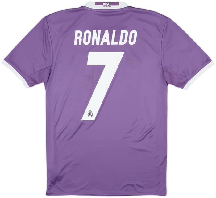 2016-17 Real Madrid Away Shirt Ronaldo #7 - 6/10 - (S)