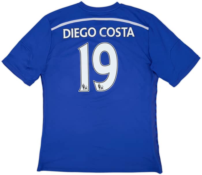 Camiseta de local del Chelsea 2014-15 Diego Costa #19 - 7/10 - (XL)