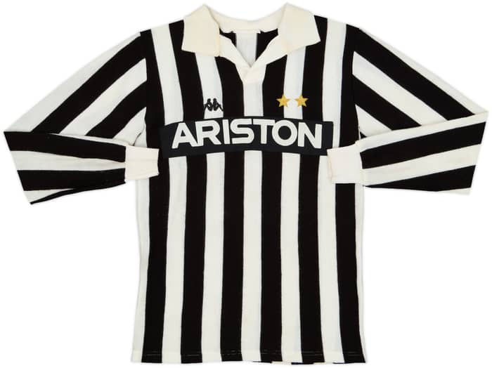1982-83 Juventus Home L/S Shirt #11 - 5/10 - (S)