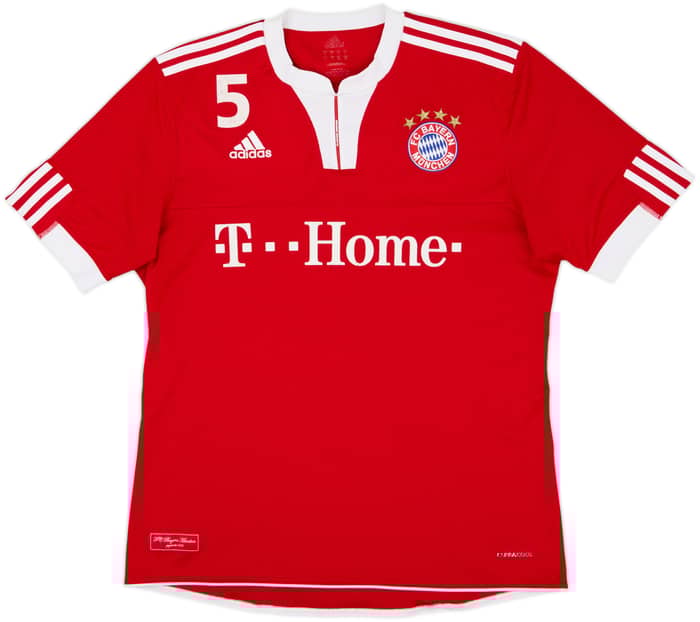 2009-10 Bayern Munich Home Shirt #5 - 6/10 - (L)