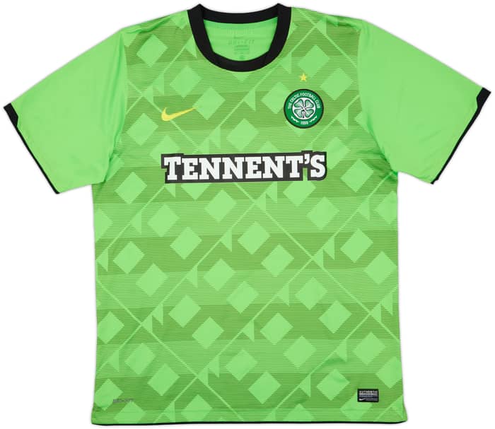 2010-11 Celtic Authentic Away Shirt Brown #8 - 8/10 - (XL)