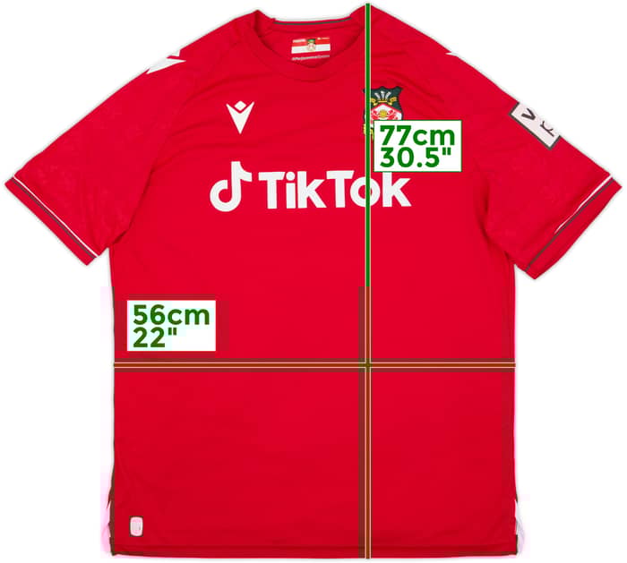 2022-23 Wrexham Home Shirt - 9/10 - (3XL)