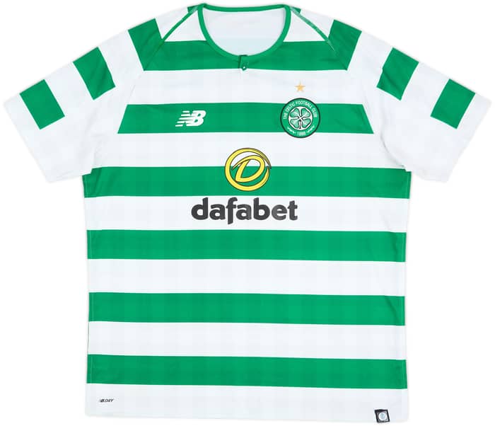 2018-19 Celtic Home Shirt - 7/10 - (XL)