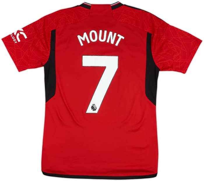 2023-24 Manchester United Home Shirt Mount #7 - 6/10 - (M)