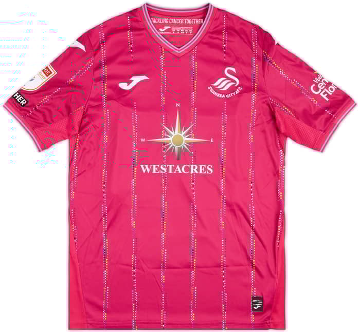 2023-24 Swansea Match Issue Third Shirt Ashby #30