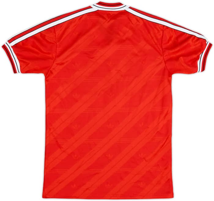 1986-88 Manchester United Home Shirt - 8/10 - (L.Boys)