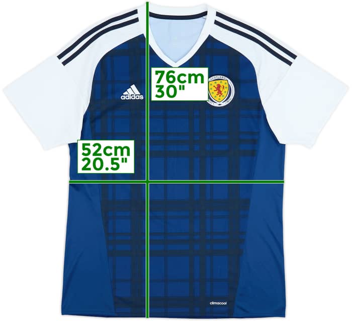 2016-17 Scotland Home Shirt - 10/10 - (L)