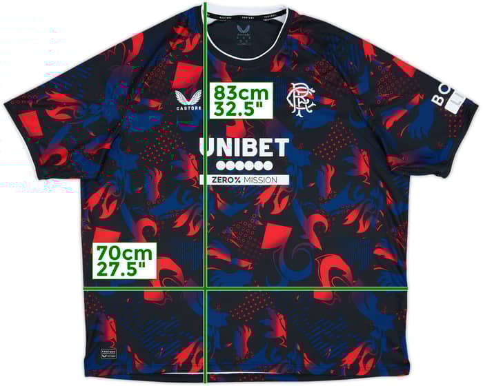 2024-25 Rangers Third Shirt - 10/10 - (4XL)