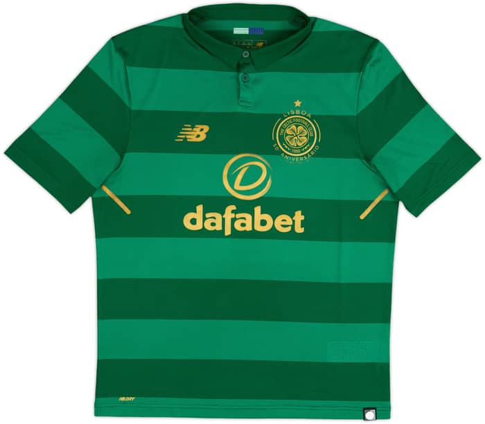 2017-18 Celtic 'Lisbon Lions 50th Anniversary' Away Shirt - 6/10 - (M)
