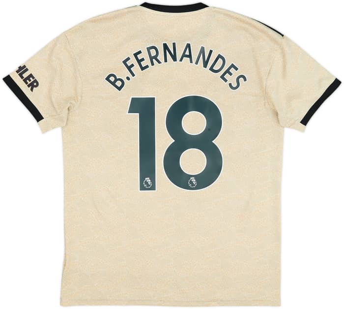 2019-20 Manchester United Away Shirt B.Fernandes #18 - 6/10 - (L)