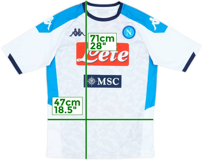 2019-20 Napoli Third Shirt - 10/10 - (M)