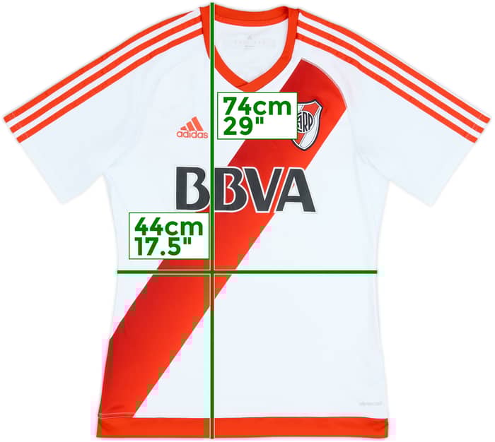 2016-17 River Plate Home Shirt - 7/10 - (M)