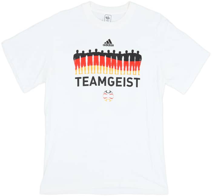 2006 Germany adidas 'Teamgeist' Graphic Tee Deutschland #06 - 8/10 - (L)