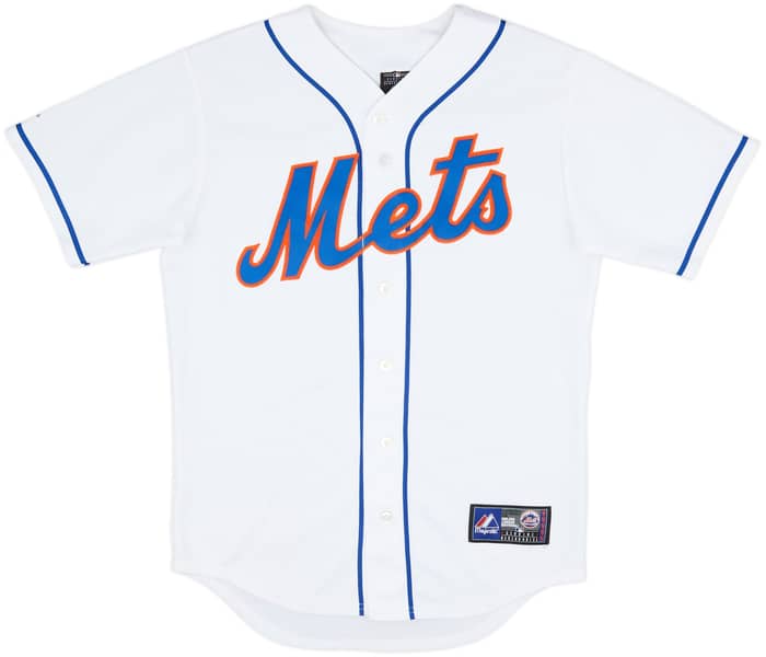 2009-14 New York Mets Majestic Home Jersey - 8/10 - (S)