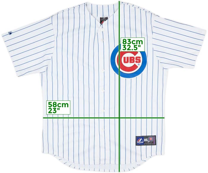 2009-14 Chicago Cubs Majestic Home Jersey - 8/10 - (L)
