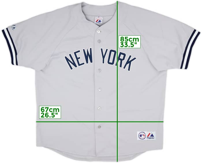 2005-09 New York Yankees Majestic Away Jersey - 7/10 - (XXL)