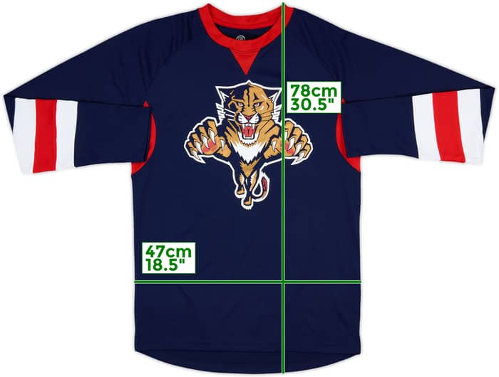 2010-16 Florida Panthers NHL L/S Training Tee - 8/10 - (S)