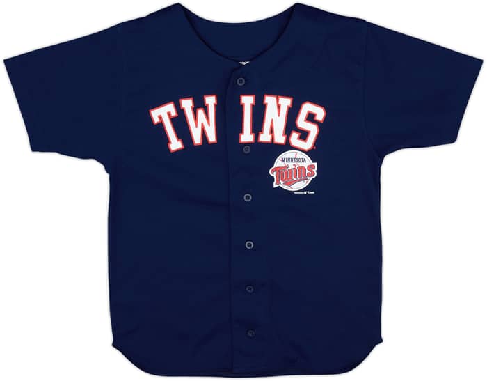 2002 Minnesota Twins Mighty-Mac Replica Jersey - 9/10 - (M.Boys)