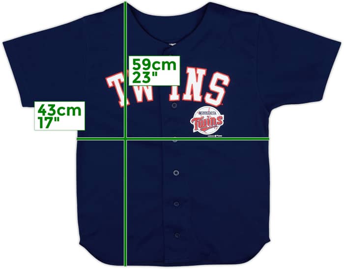 2002 Minnesota Twins Mighty-Mac Replica Jersey - 9/10 - (M.Boys)