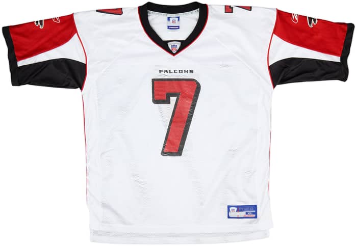 2003-04 Atlanta Falcons Vick #7 Reebok On Field Away Jersey - 9/10 - (XL)
