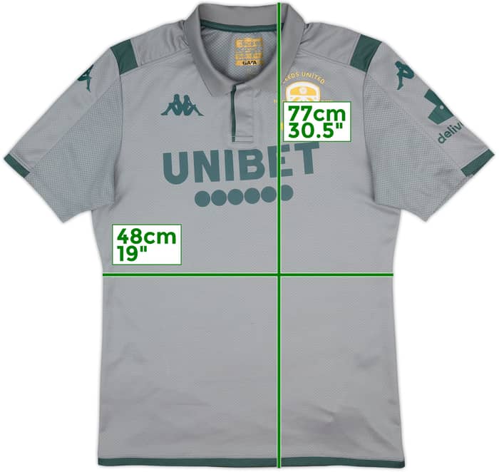 2019-20 Leeds United Kappa Polo Shirt - 8/10 - (XL)