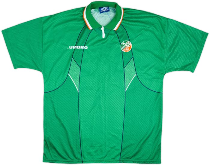 1995 Ireland Match Issue Home Shirt #14