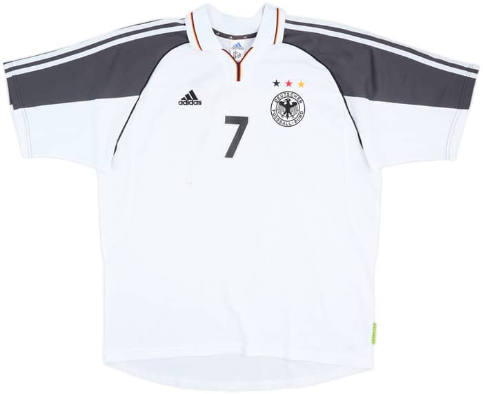 2000 Germany Match Issue Home Shirt #7 (Scholl)