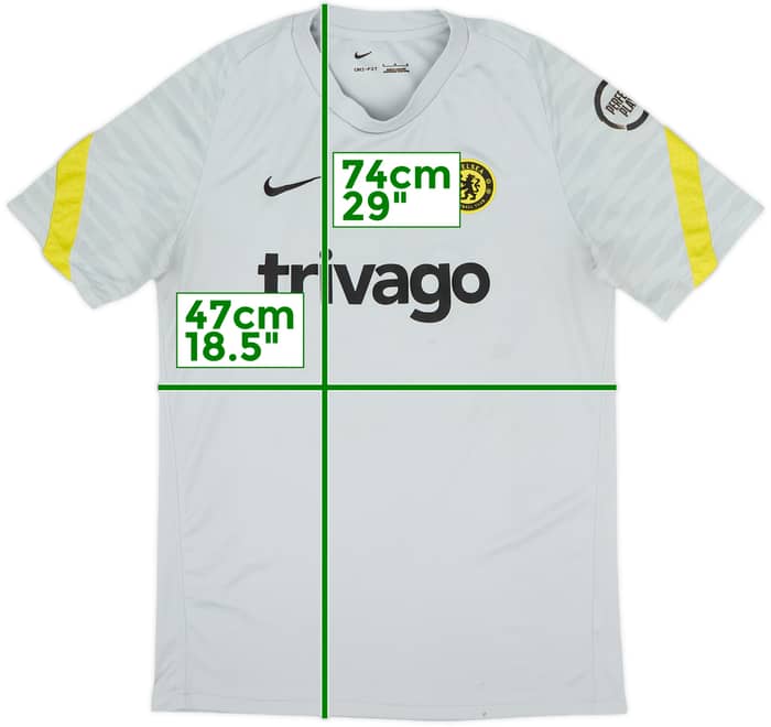 2021-22 Chelsea Nike Training Shirt - 7/10 - (M)