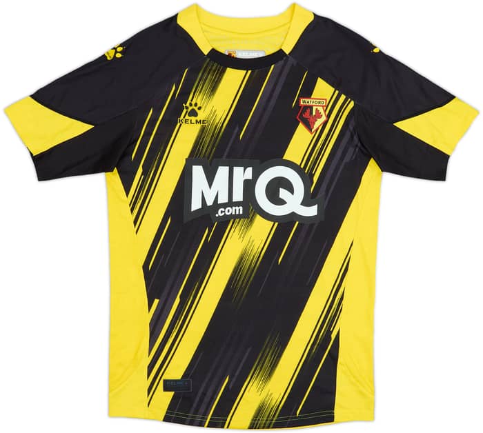 2023-24 Watford Home Shirt - 9/10 - (S)