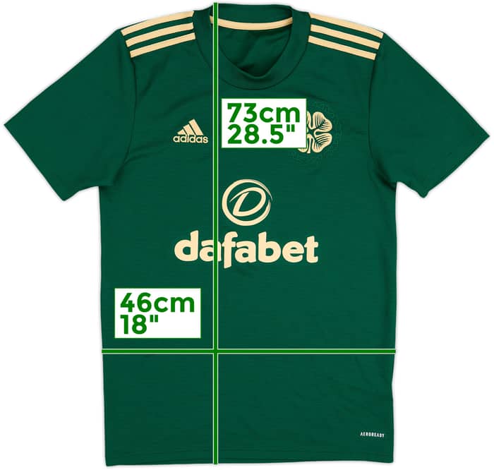 2021-22 Celtic Away Shirt - 7/10 - (S)