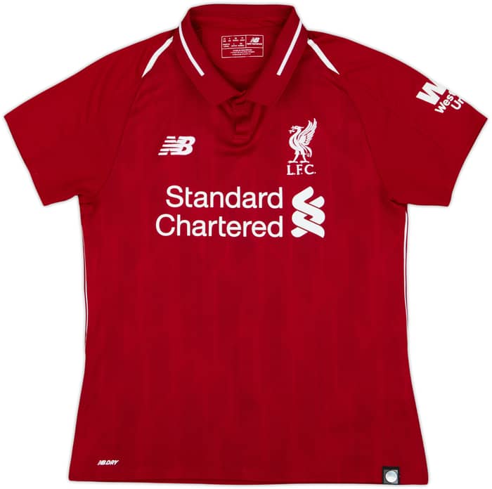 2018-19 Liverpool Home Shirt M.Salah #11 - 7/10 - (Women's M)