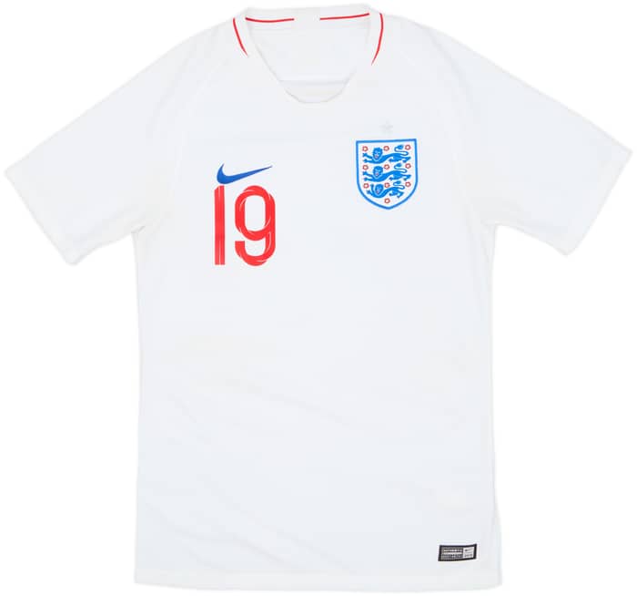2018-19 England Home Shirt Rashford #19 - 6/10 - (S)