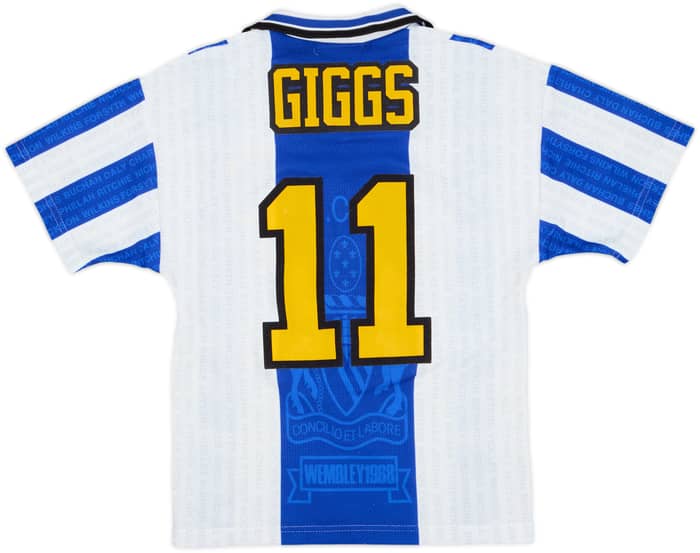 1994-96 Manchester United Third Shirt Giggs #11 - 8/10 - (M.Boys)