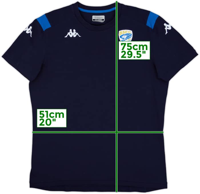 2020-21 Brescia Kappa Cotton Tee - 8/10 - (XXL)