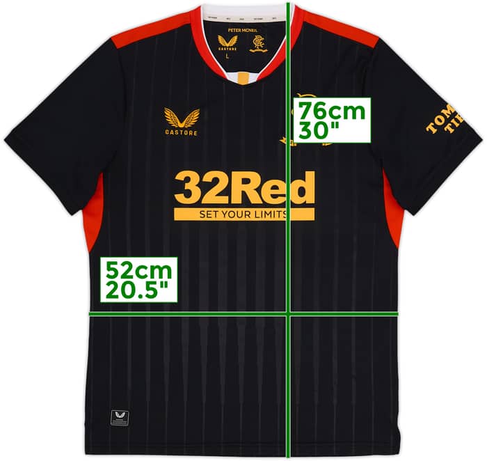 2021-22 Rangers '150 Years Anniversary' Away Shirt - 10/10 - (L)