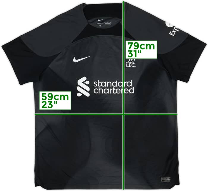 2022-23 Liverpool GK Shirt A. Becker #1 - 4/10 - (XL)