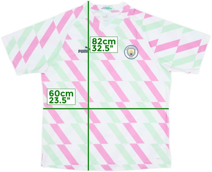 2022-23 Manchester City Puma Training Shirt - 8/10 - (XXL)