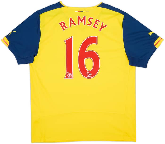2014-15 Arsenal Away Shirt Ramsey #16 - 8/10 - (L)