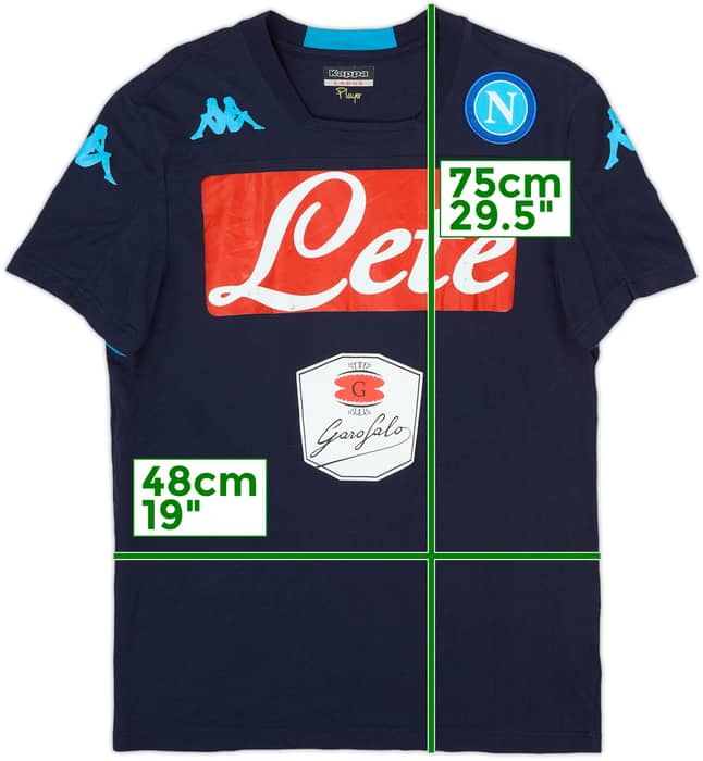 2015-16 Napoli Kappa Cotton Tee - 6/10 - (L)