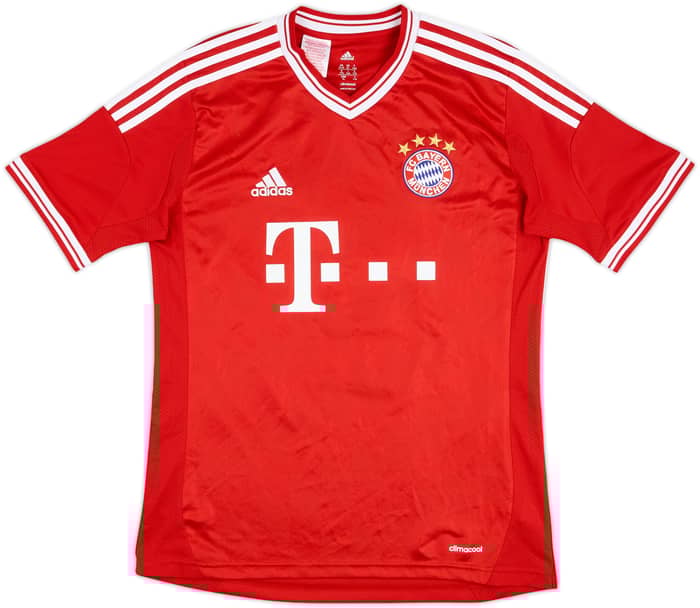 2013-14 Bayern Munich Home Shirt Lahm #21 - 9/10 - (XL.Boys)