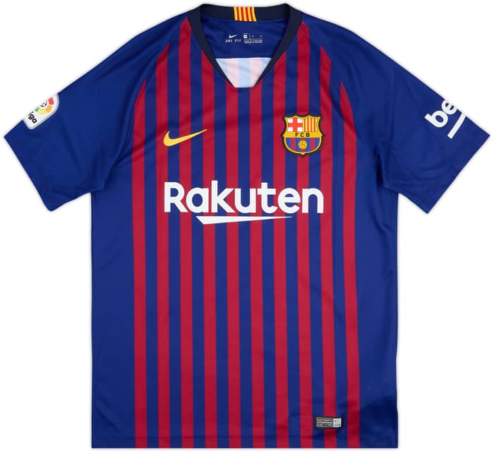 2018-19 Barcelona Camiseta Local Messi #10 - 9/10 - (M)